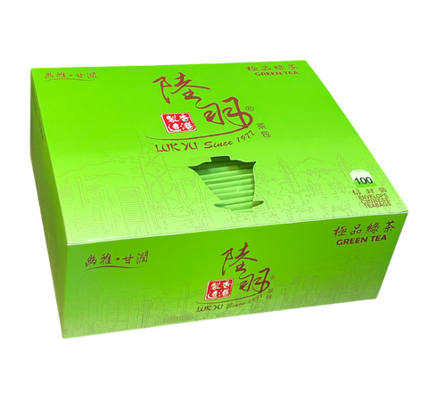 陸羽茶包- 極品綠茶100片 信封裝(獨立包裝)